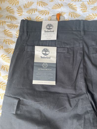 Timberland Men's Black Cargo Pants 34x29