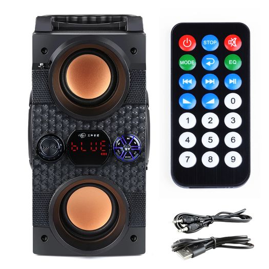 New 30W SP-A25 Column Speaker Bluetooth Radio FM Stereo Music Bass AUX SD #1417