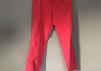 pink suit trousers