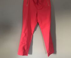 pink suit trousers