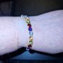 14ct gold multicoloured bracelet Image 2
