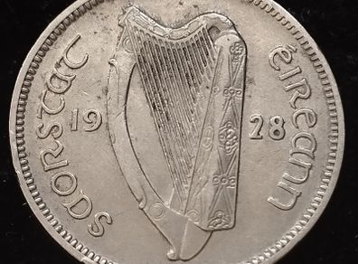 Ireland - 1928 - 6 Pence - KM.5 - [574]