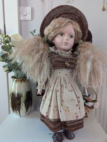 antique porcelain doll