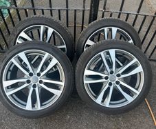 19 Audi alloys, new Bridgestone tyres