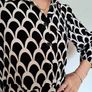 Zara geometric print shirt dress NWT Image 3