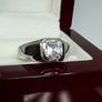 Silver Men's D'Joy Moissanite Ring Image 6