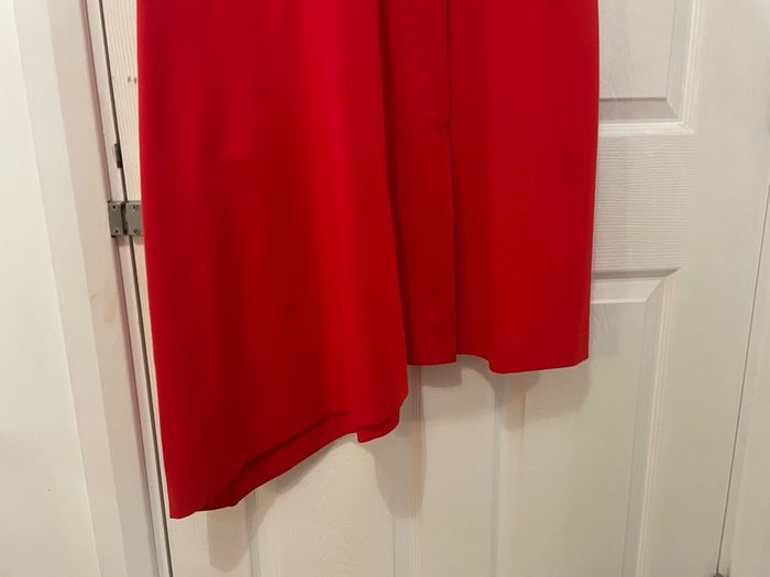 Red dress