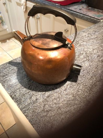 Old Electric Copper Kettle