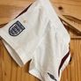 England National Football Team. Childrens Kids Home Jersey And Matching Home Shorts. Age 2-3 Years. World Cup 2022 Image 6