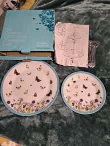 china 2 tier cake stand