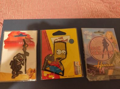 Iron On Patches Simpsons Disney Lion King Hannah Montana