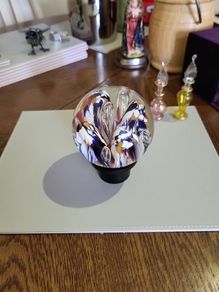 Glass paperweight