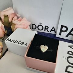 new genuine pandora MY HERO heart charm