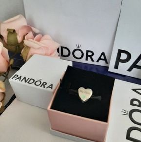new genuine pandora MY HERO heart charm