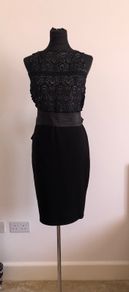 Valentino Red black dress - sz 12