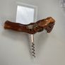 Burl wood French corkscrew with original sticker Image 4