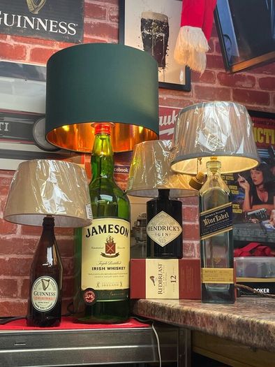 Handmade Bottle lamps