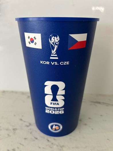 Fifa World Cup 2026 Souvenir Cup from KOR vs, CZE