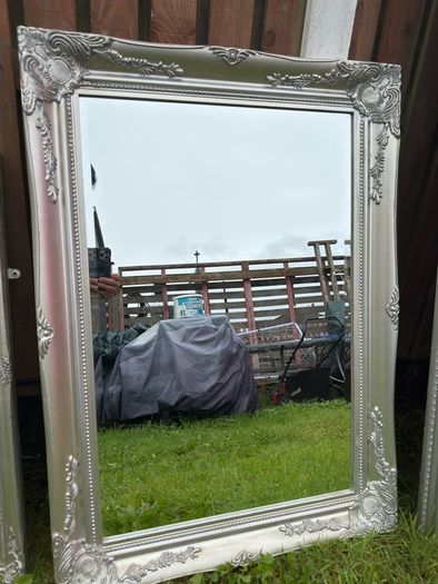Large wall mirror