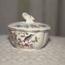 Aynsley Cottage Garden butterfly handle powder or trinket dish Image 3