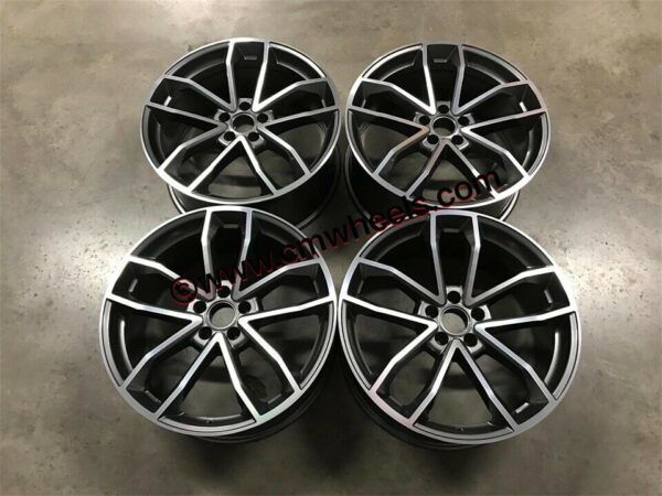 18" Inch S5 style Alloy wheels - Audi A1 S1 VW POLO SEAT IBIZA Audi TT MK1 Skoda Fabia 5X100