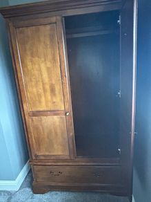 2 door solid wardrobe