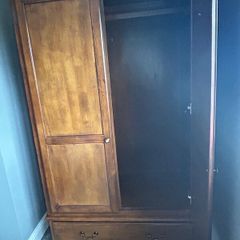2 door solid wardrobe