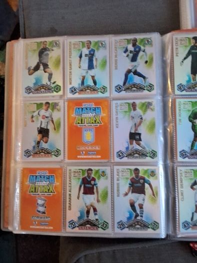 Match attax cards 09/10