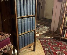 1910 Oak Cased Works Of Charles Dickens