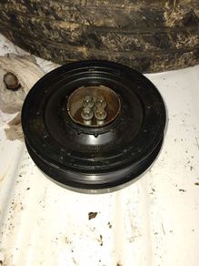 BMW e90 crankshaft pulley wheel GATES
