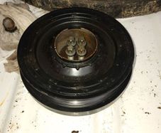 BMW e90 crankshaft pulley wheel GATES