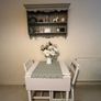 Small extendable table and two chairs Image 2