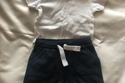 T-shirt and shorts 3-6 mnts