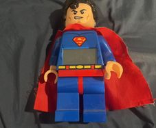 Superman alarm clock