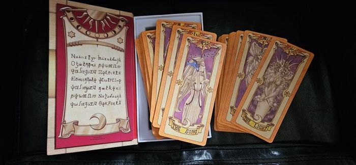 Cardcaptor Sakura Clow Cards Magnetic Closure Book Deck Set