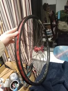 26 inch front wheel