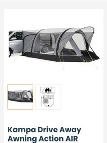 Kampa Drive Away Air Awning (Used once)