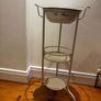 Castiron wash stand with decoupage old Jug Image 4