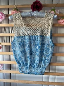 top river island Chelsea girl range vintage inspired size 10