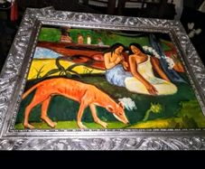 Beautiful oil painting after Gaugain