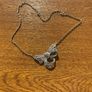 Silver and Marcasite  Vintage Necklace Image 2