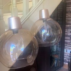 L2 beautiful hanging ceiling light globes long cable so can be adjusted to suit length