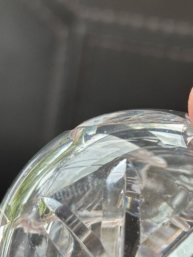 Vintage Waterford Crystal Toothpick Holder / Mini Vase