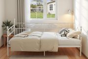 Metal Day Bed White