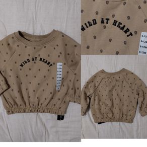 Fleece Lined Jumper,  New With Tags