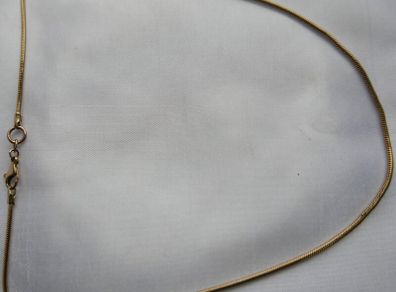Vintage 9ct 375 YELLOW GOLD Snake Necklace CHAIN 17,2" necklace 9,4g Snake Necklace