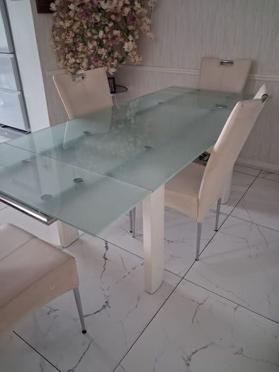 Table and chairs
