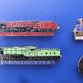 RAILWAY COMPANY & TRAIN (logos & crests) - 8 x quality enamel badges (1960's to early 1990's). Lot D Image 2