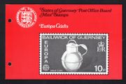 1976 Guernsey Europa Handcrafts Commemorative Stamps Presentation Pack