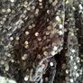 Ladies Yours London Curve Black Sequin Velvet Wrap Maxi Dress Image 2